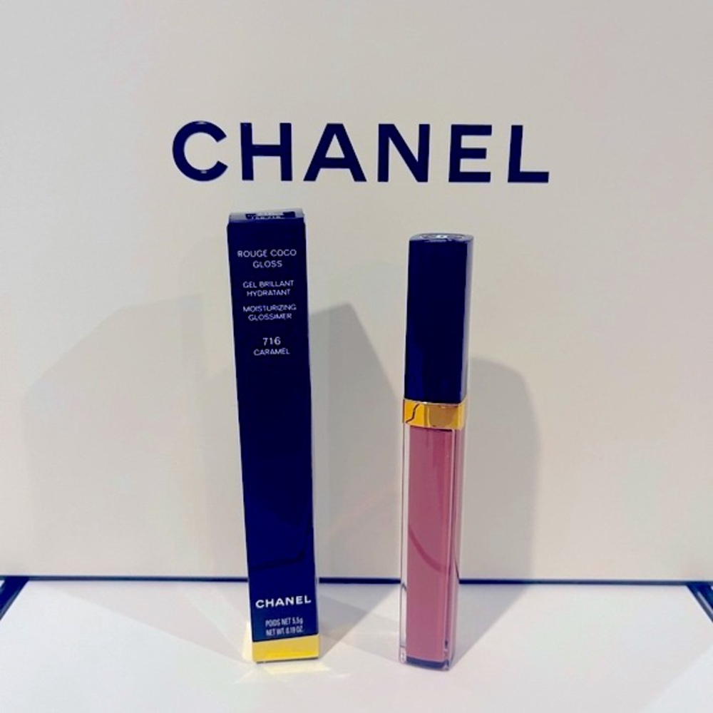 CHANEL 716 CARAMEL ROUGE COCO GLOSS